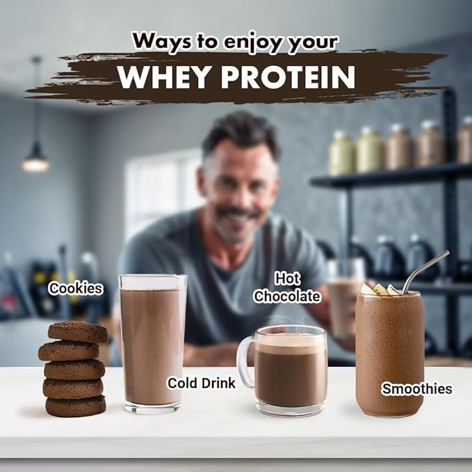 Opportuniteas Grass Fed Vanilla Choco Whey Protein Isolate Powder - 20g Protein Powder Without Artificial Sweeteners, Hormone-Free Cows, Non GMO - 5lb
