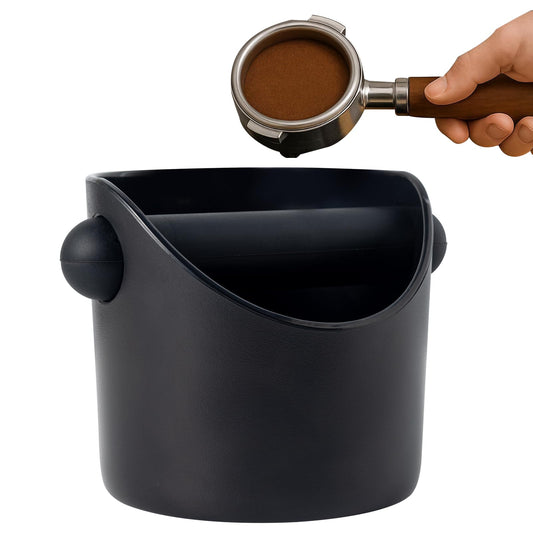 Espresso Knock Box, 4.6-Inch Compact Coffee Grounds Container