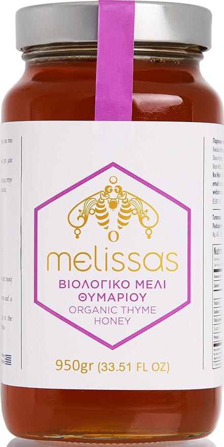 PREMIUM ORGANIC THYME HONEY, 33.51 FL oz.