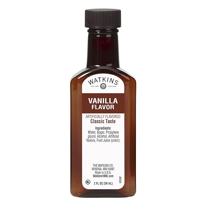 Watkins Vanilla Flavor, 2 Fl Oz (Pack of 12)