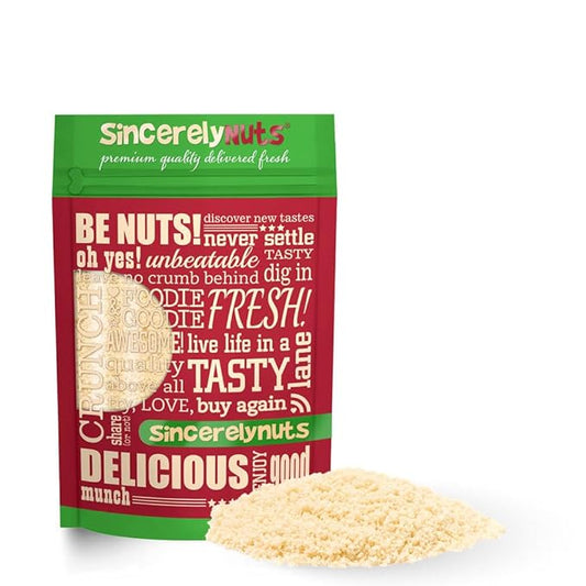 Sincerely Nuts Blanched Almond Flour for Baking, 2 lb - Gluten Free Non-GMO Low Carb Flour for Keto, Paleo & Zero Grain Diets - Kosher Fine Almond Meal Powder for Tortillas, Bread, Pizza Crust & Cake