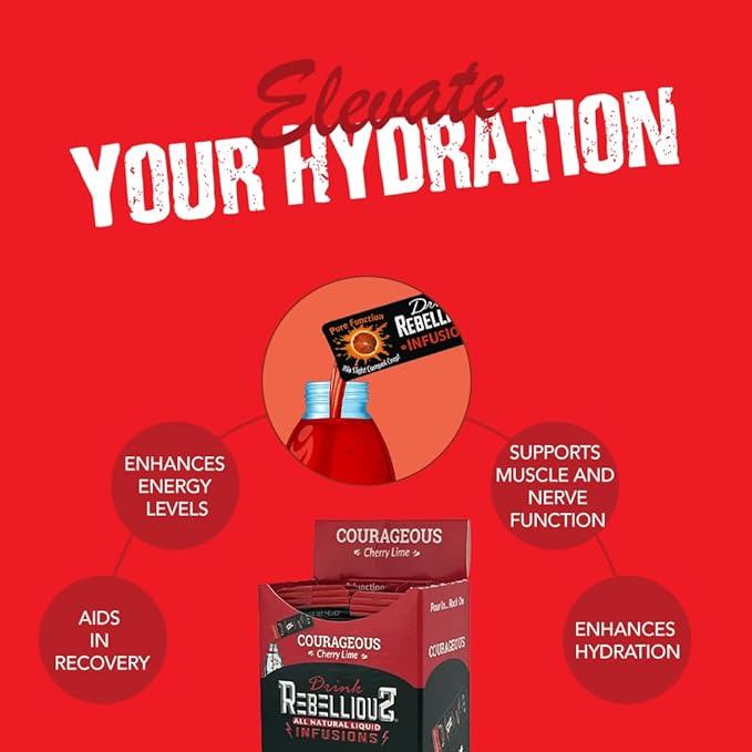 Rebellious Organic Energy Drink Mix Pure Function & Performance Bundle (8 Packs, 10 Counts on Each) ??0 Calories, Sugar Free, Loaded with Antioxidants, L-Theanine, and Natural Caffeine ??80 Counts