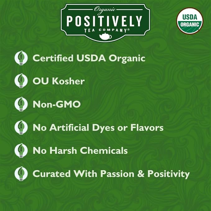 Organic Positively Tea Company, Irish Breakfast Black Tea, Loose Leaf, 16 Ounce