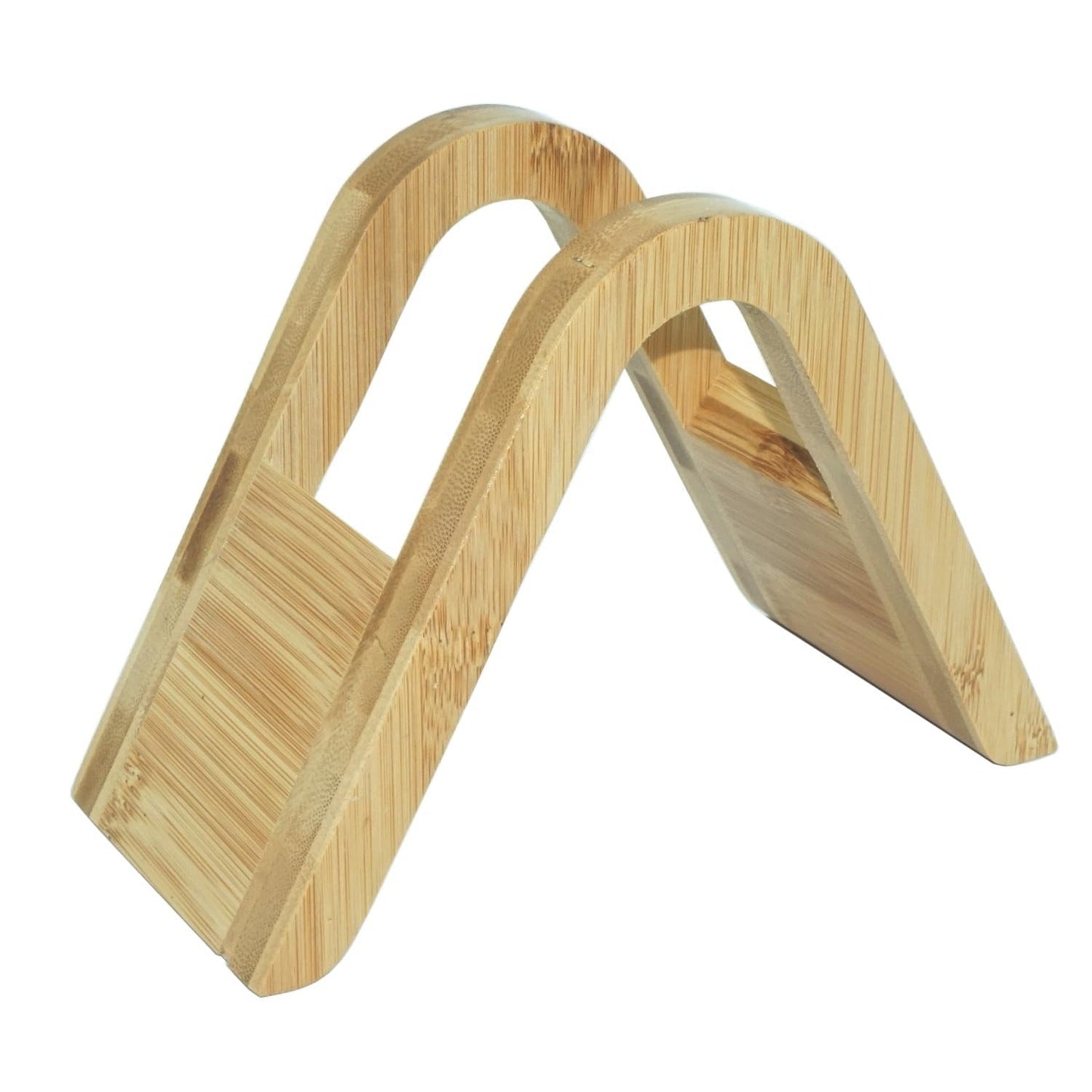 Bamboo Coffee Filter Holder - Storage Rack & Stand for 4 Filter Papers (Type A)