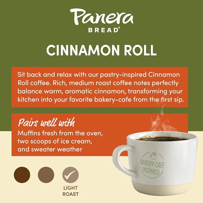 Panera Cinnamon Roll Single Serve Cups