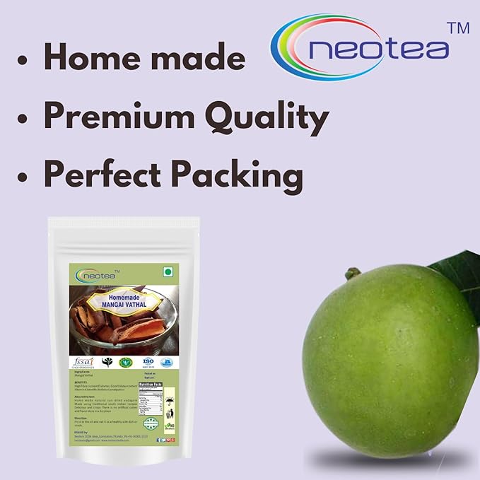 Neotea Home Made Mangai Vathal, 250g