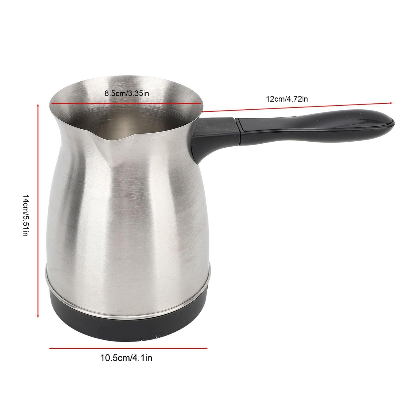 Sanpyl Turkish Coffee Pot, Stainless Steel Arabic, Greek & Turkish Electric Coffee Maker Machine