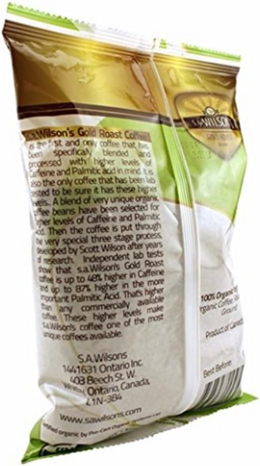 SA Wilson???Coffee Enema ??Organic Enema Coffee ??Mold-Free & USDA Organic Ground Coffee ??High Caffeine for Liver Detox, Colon Cleanse, Digestion & Energy ??Enema & Detox Support 2-Pack