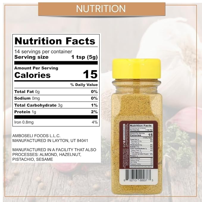 USimplySeason Suya Spice (4.8 oz) - African-Inspired Seasoning Blend - Vegan, Non-GMO, All-Natural - Ideal for Grilling, BBQ, Soups, Stews, Made in USA - One Bottle