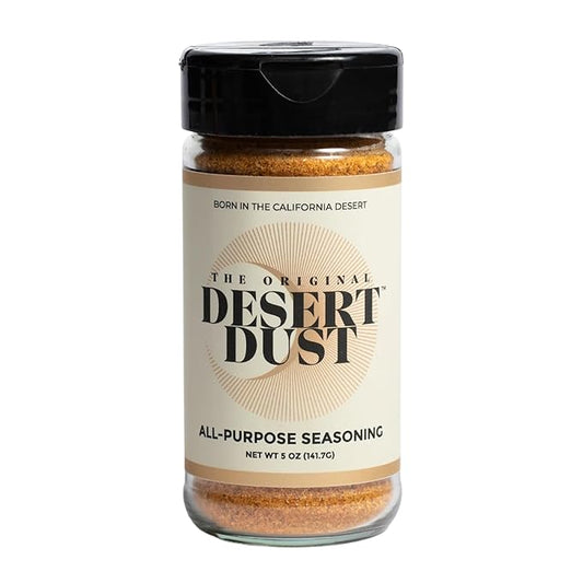 Desert Dust All-Purpose Seasoning ??Smoky, Earthy & Sweet with Organic Date Sugar | Versatile Rub for Steak, Chicken, Fish, Veggies & More | Gourmet BBQ & Grilling Spice Blend (5oz,Original)