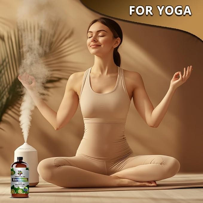 Bergamot Essential Oil (8 oz / 240 ml) ??Bergamot Oils for diffusers, humidifiers, Home Baths, Cleaning Products, Yoga, DIY Soaps and DIY Scented Candles