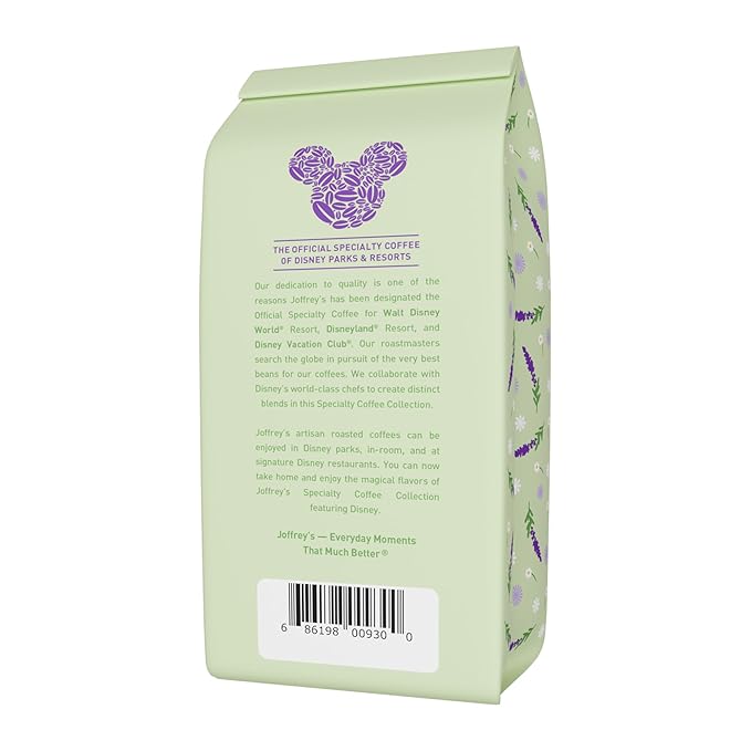 Joffrey???Coffee - Disney Daisy Duck Lovely Lavender | Amber Honey and Lavender Coffee, Medium Roast (Ground, 11oz)