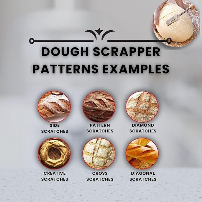 Bread Proofing Basket Set- Round 9 inch & Oval 10 inch Bannetons with Cotton Liners,Bread Lame +5 Blades Ideal for Artisan Sourdough Baking