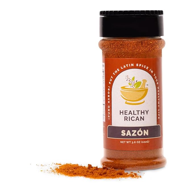 Healthy Rican Adobo Sazon Sofrito Seasoning and Herbs Mix Dry Non GMO No Preservatives MSG Artificial Coloring Gluten Free Diabetes Keto Friendly Whole 30 Approved (Regular Variety Bundle)