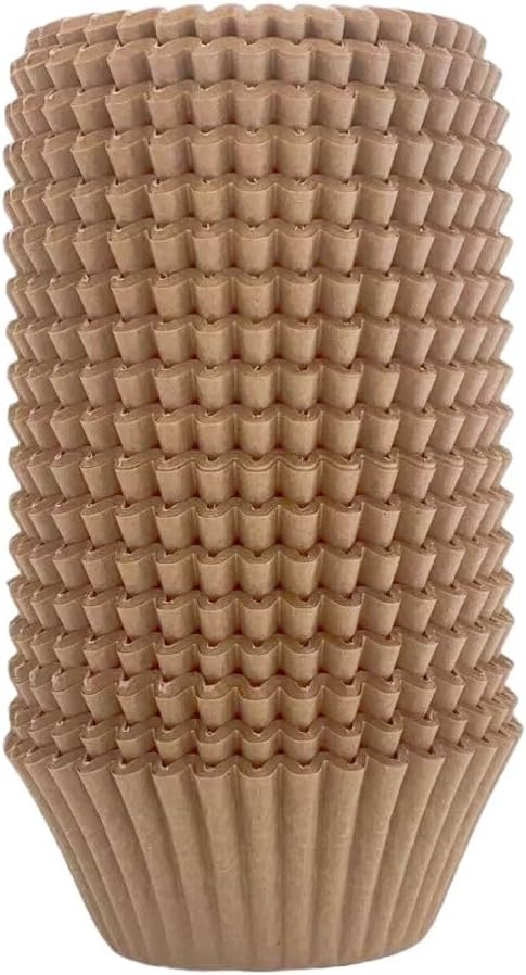 500pcs Natural Standard Cupcake Liners for Baking Cup, No Smell, Grease-proof Muffin Liners, Standard Size Cupcake Cups for Party, Wedding, Birthday