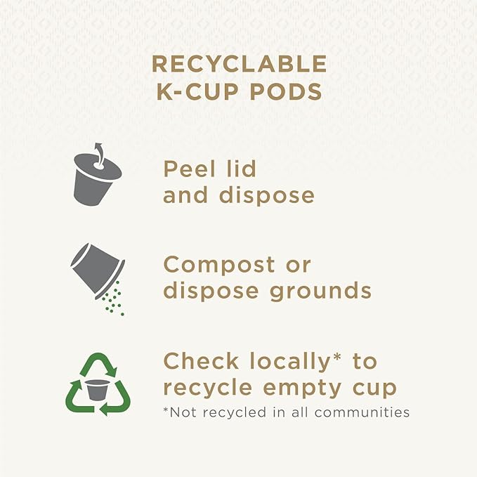 Peet's Coffee, Medium Roast Decaffeinated Coffee K-Cup Pods for Keurig Brewers - Decaf Especial 32 Count (1 Box of 32 K-Cup Pods)