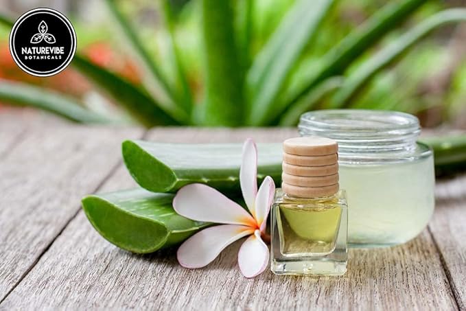 Naturevibe Botanicals Aloevera Oil 32 Ounces | 100% Pure and Natural | Great for Skin Care and Hair