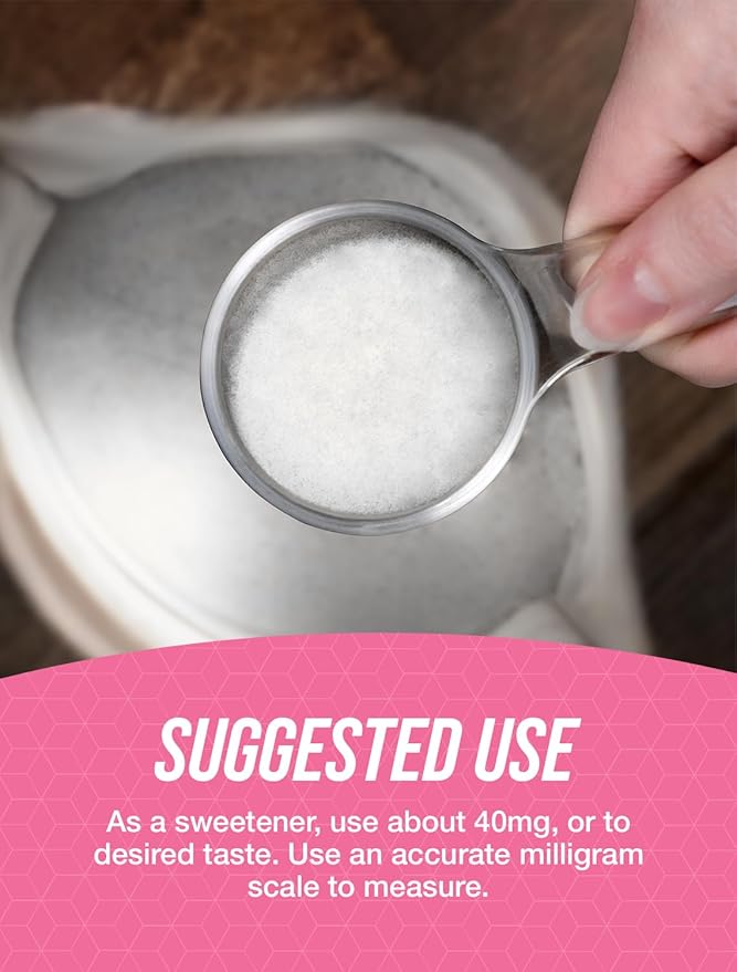 BulkSupplements.com Stevia Extract Powder - Stevia Sweetener - Zero Calorie Sweetener, Gluten Free