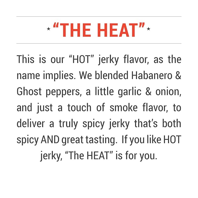 Lucky Jerky Seasoning ("The Heat" - 21oz)