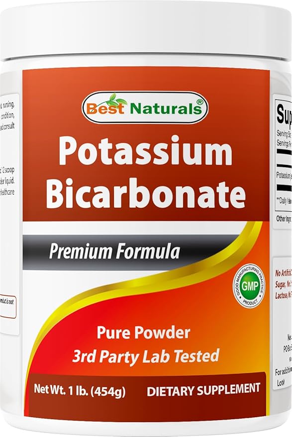 Best Naturals Pure Potassium Bicarbonate 1 LB Powder