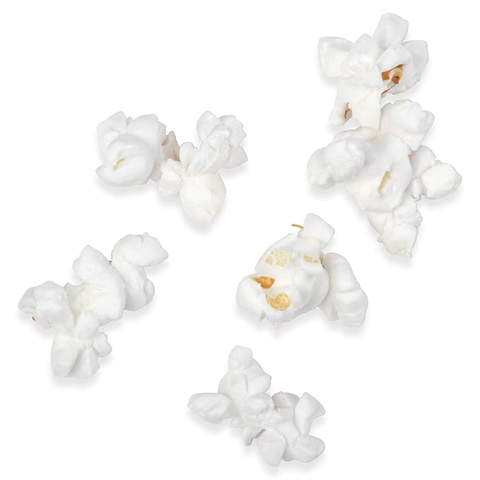 Princeton Popcorn White Butterfly Hulless Popcorn Kernels - Easy-Eating, Small Tender Popping Corn, Non-GMO Popcorn Kernels, No Hulls, Farmer Direct, Microwave Air Popper or Stovetop 3-Pack 2lb Bag 96oz