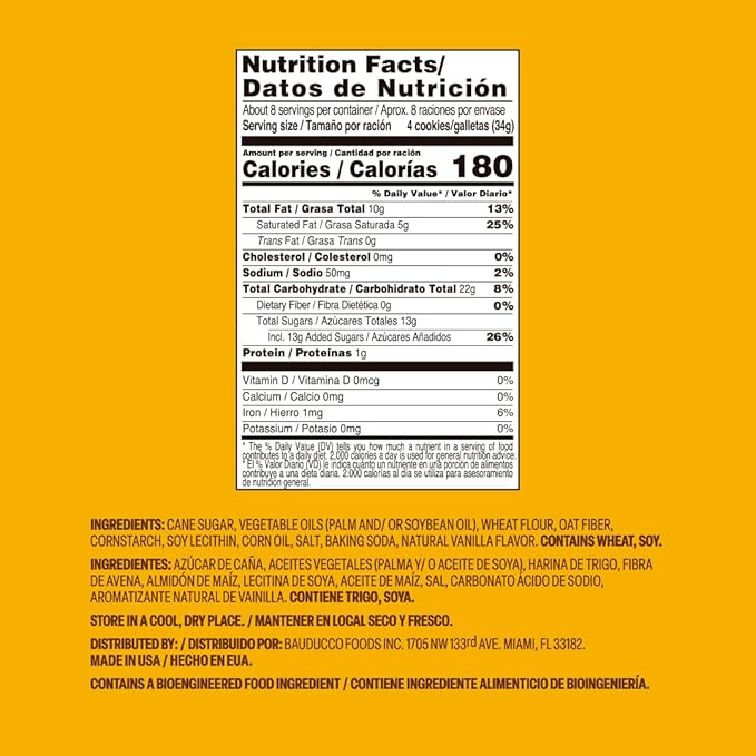 Bauducco Chocolate Wafers - Crispy Wafer Cookies With 3 Delicious, Indulgent, Decadent Layers of Chocolate Flavored Cream - Delicious Sweet Snack or Desert - 5.0 oz (Pack of 1)