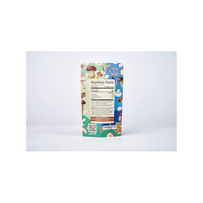 Umami Mushroom Salt by Collected Foods ??Gourmet Small-Batch Umami Seasoning with Shiitake and Porcini Mushrooms ??All-Purpose Flavor Booster for Steak, Chicken, Veggies, Soups, and Popcorn ??2oz