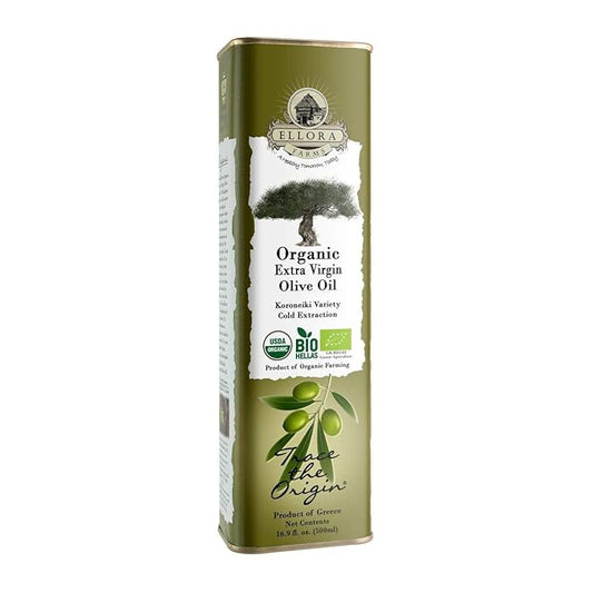 Ellora Farms, Extra Virgin Olive Oil, Organic Cold Press, Traceable Single Origin Olive Oil