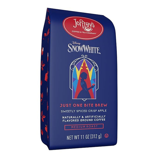 Joffrey???Coffee - Disney Snow White Just One Bite Brew, Disney Specialty Coffee Collection, Arabica Ground Coffee, Medium Roast (Ground, 11oz)