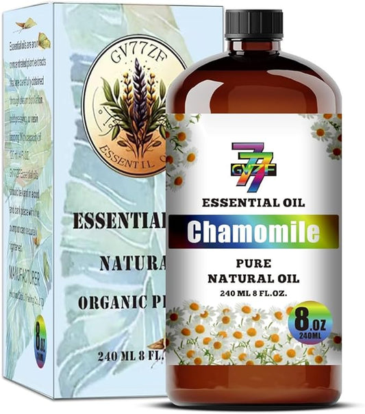 Chamomile Essential Oil (8 oz / 240 ml) ??Chamomile Oils for diffusers, humidifiers, Home Baths, Cleaning Products, Yoga, DIY Soaps and DIY Scented Candles