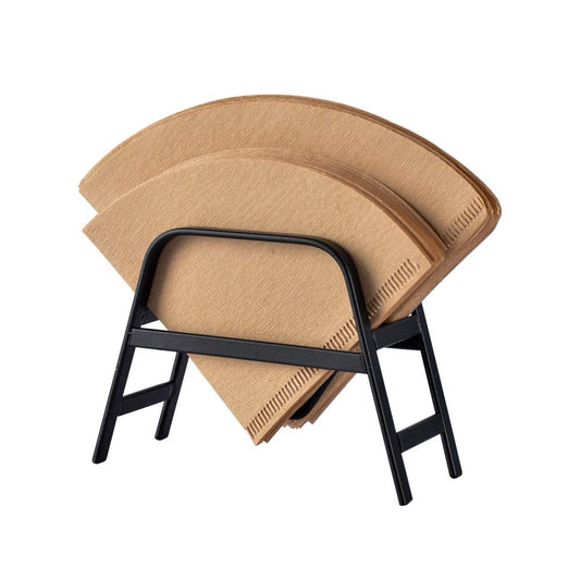 Coffee Filter Holder for Cone & V60 Coffee Filters - CAFEMASY Metal Coffee Filter Paper Holder Rack