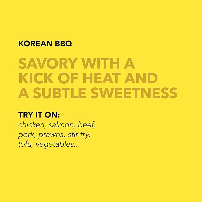 Spiceology – Korean BBQ Seasoning – Sweet & Savory Asian Rub with Gochugaru, Sesame, Garlic, Soy – Great for BBQ, Bulgogi, Ramen, Stir Fry, Steak, Pork & Chicken – Korean Spice Blend & Dry Rub – 4.4 oz