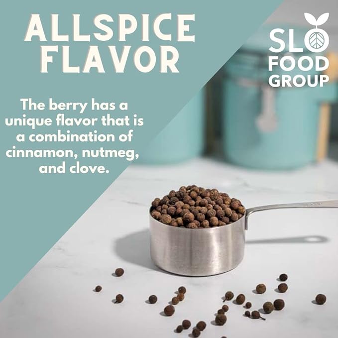 Slofoodgroup Allspice Berries Whole for Cooking, Pimento Berries from Guatamela - 1 oz