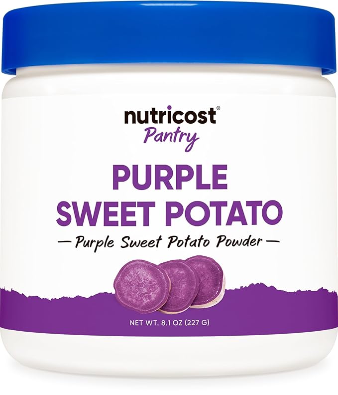 Nutricost Purple Sweet Potato Powder 8 oz - Gluten Free, GMO-Free, Vegan