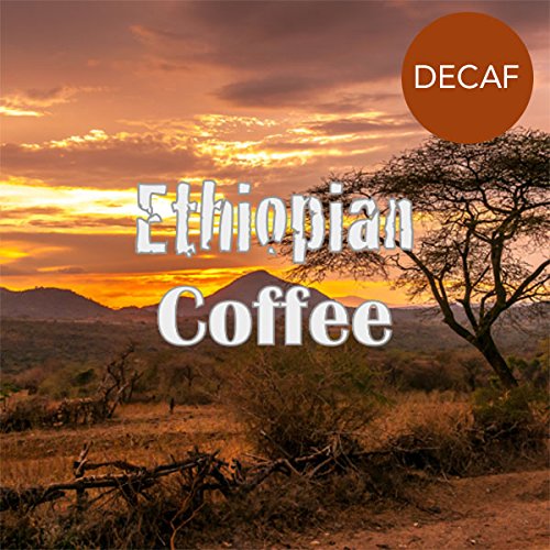 Ethiopian Decaf Coffee, Yirgacheffe, Ground, Swiss Water Processed, Fresh Roasted, 5 lbs
