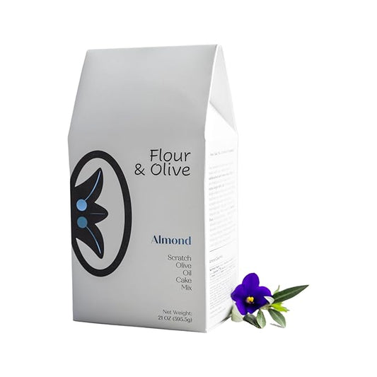 Flour & Olive ??Award Winning Gourmet Almond Olive Oil Cake Baking Mix