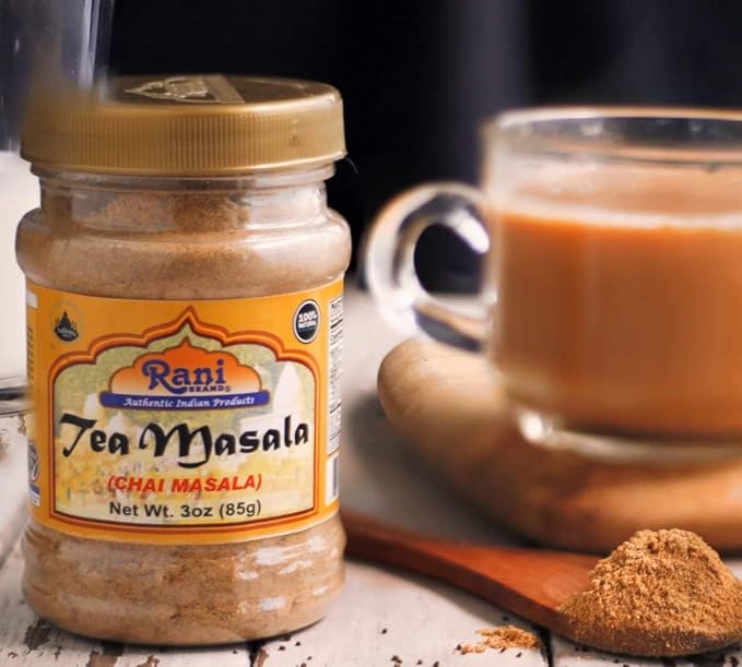 Rani Tea (Chai) Masala Indian Spice Blend 16oz (1lb) 454g Bulk PET Jar, Pack of 6 ~ All Natural | Vegan | Gluten Friendly | Salt & Sugar Free | NON-GMO | No Colors | Indian Origin