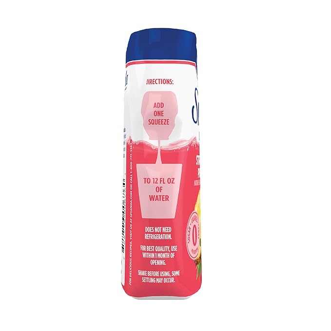 SPLENDA Energy Liquid Water Enhancer Drops, Sugar Free, Zero Calorie, Natural Flavor, Concentrated Drink Mix, 3.11 Fl Oz Each Bottle (Strawberry Pineapple, 2 Pack)