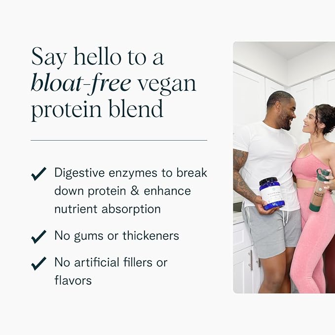 Ora Organic Plant-Based Protein Powder - 23g Protein for Women and Men - Vanilla Flavor 20