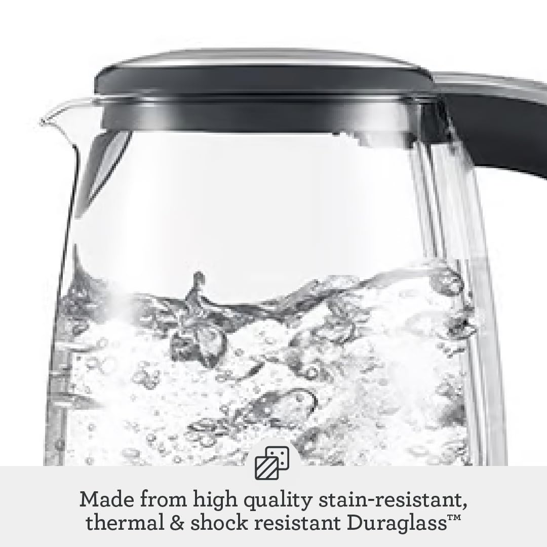 Breville BKE595XL Crystal Clear Kettle, Brushed Stainless Steel