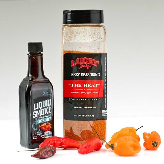 Lucky Jerky Seasoning ("The Heat" - 21oz)