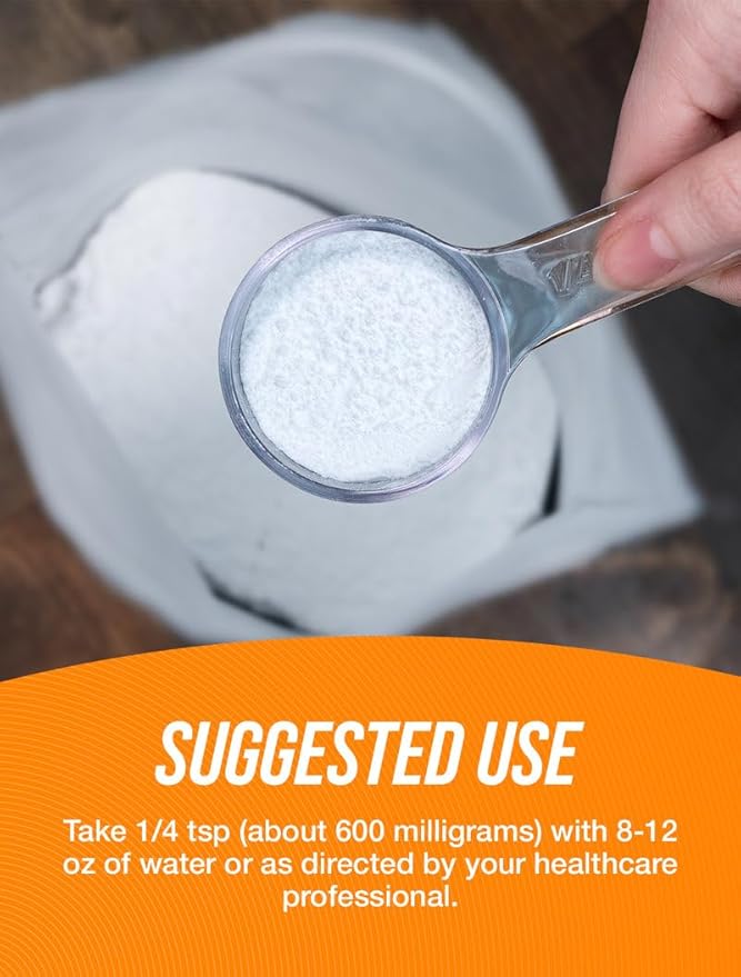 BulkSupplements.com NAC Powder - N-Acetyl Cysteine 600mg, NAC Supplement - Antioxidant Support, Gluten Free - 600mg per Serving, 833 Servings, 500g 1.1 lbs (Pack of 1)