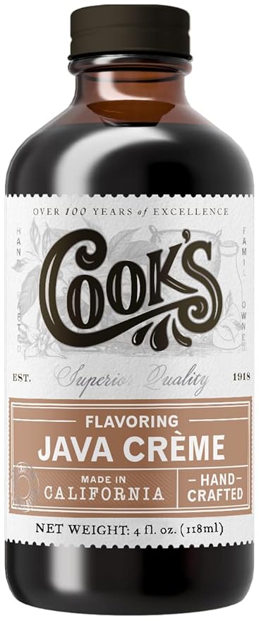 Cook's Java Creme Flavor 4 oz