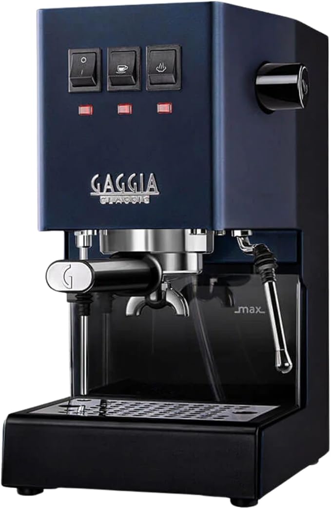 Gaggia RI9380/50 Classic Evo Pro Espresso Machine, Classic Blue, Small