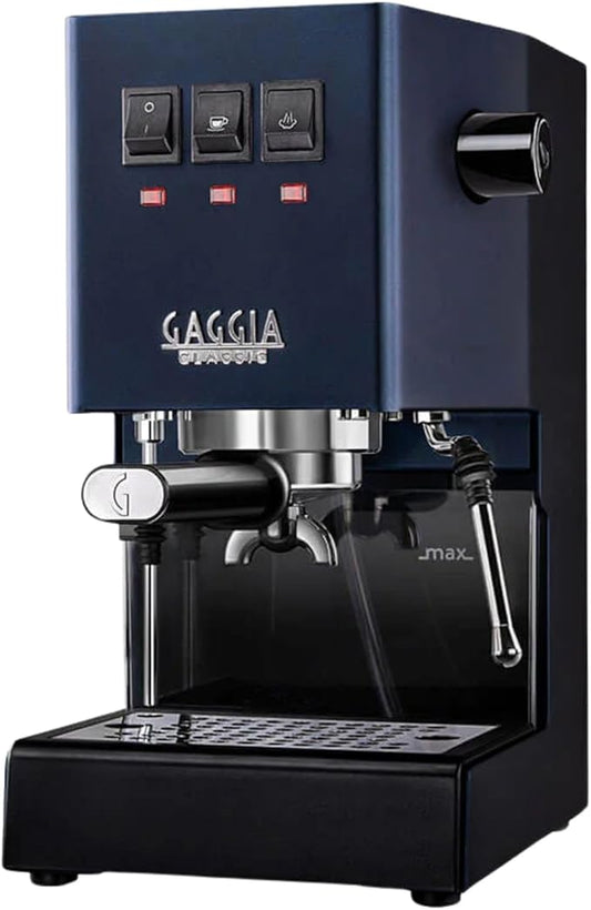 Gaggia RI9380/50 Classic Evo Pro Espresso Machine, Classic Blue, Small