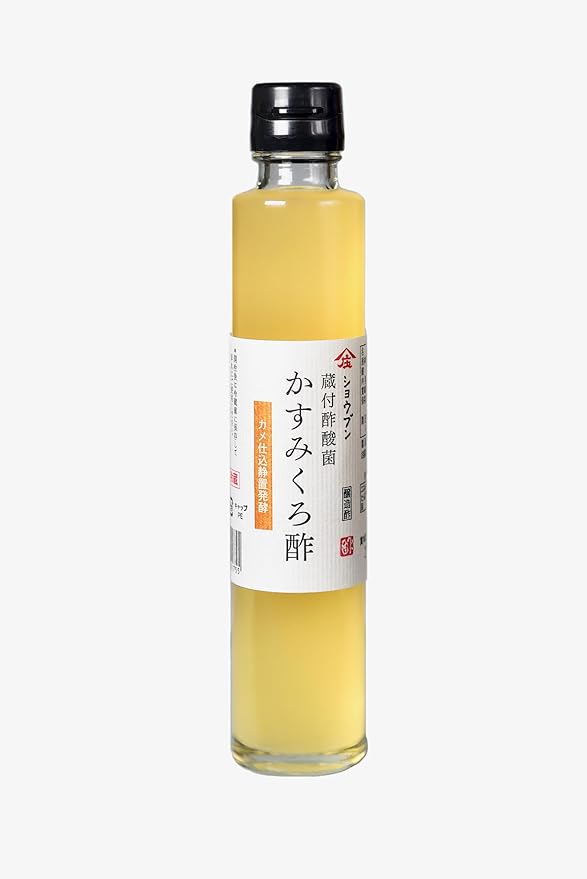 Kasumi Kurozu Vinegar, mild vinegar for drink & cooking, 100% brown rice, no additives, selected ingredients, amino acid (6.8 oz.)