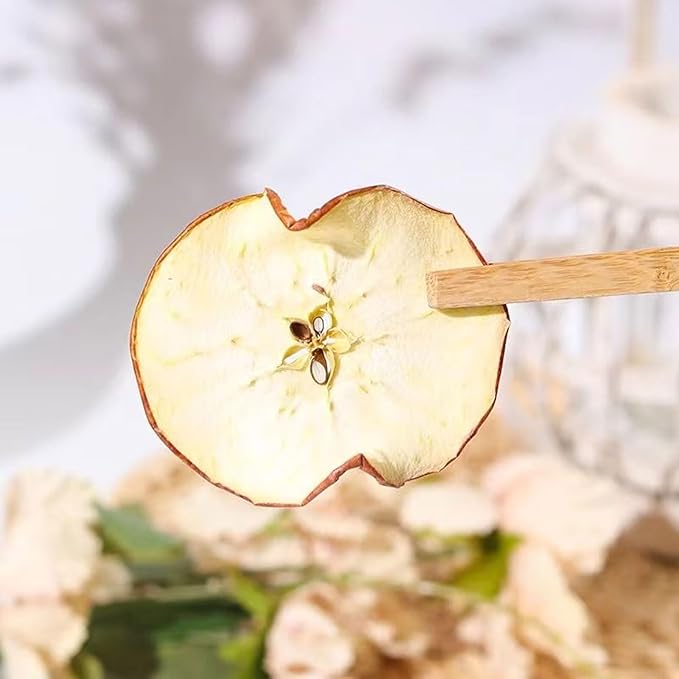 dried apple chips 5.29oz/150g，apple chips bulk，No Sugar Added Dried Sweet Apple ，Delicious Dried Fruit for Healthy Snacking