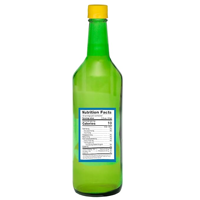 Sanniti Lemon Juice | 100% Sicilian | Not From Concentrate | 40 Lemons in Each Bottle | Harvested and Promptly Squeezed for a Fresh and Rich Taste | Product of Italy, 1 Liter (Pack of 2)