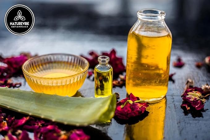 Naturevibe Botanicals Aloevera Oil 32 Ounces | 100% Pure and Natural | Great for Skin Care and Hair