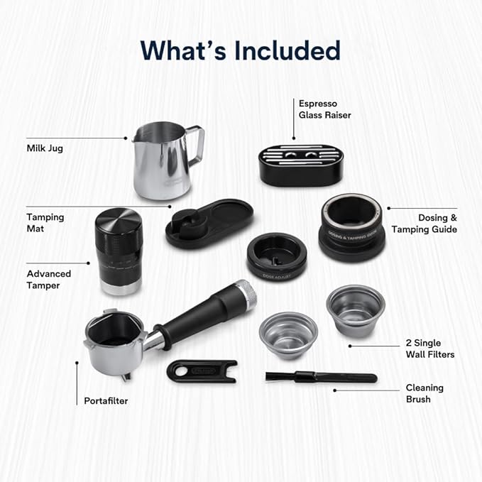 De'Longhi La Specialista Touch Espresso Machine with Grinder & Milk Frother ??Cold Brew & Iced Coffee Maker, Burr Grinder, 10 Drink Presets, Compact Bean to Cup, Award-Winning Italian Design